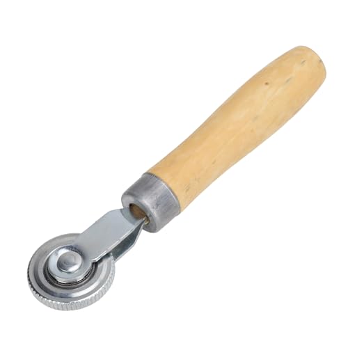 Aramox Tire Patch Roller Tire Repair Roller Tyre 1 1/2in Wood Handle Tool with Enhanced Penetrating Pressure for Cars Motorcycles
