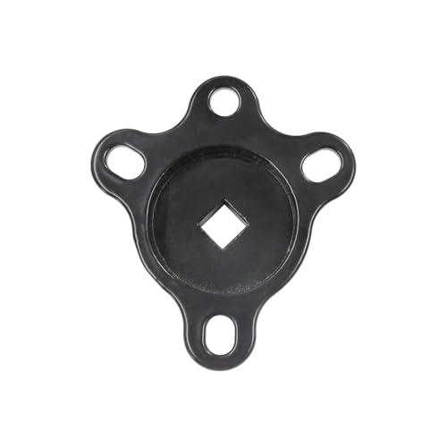 Black Crankshaft Turning Tool Engine Rotation Adapter Tool | Compatible for Chevy or Ford V8 Engines - color: Black