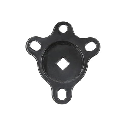 Black Crankshaft Turning Tool Engine Rotation Adapter Tool | Compatible for Chevy or Ford V8 Engines - color: Black