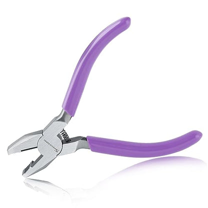 SPEEDWOX Mini Linesman Combination Pliers - Jewelry and Safety Wire Pliers - Screw Extractor and Removal Tool for Stripped Screws - style: Linemans Pliers