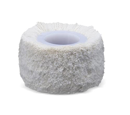 CS Unitec |PTX Cotton Buffing Wheel | Buffer Polisher Tool Attachment | 4" Diameter x 2" Wide - size: 4" x 2"