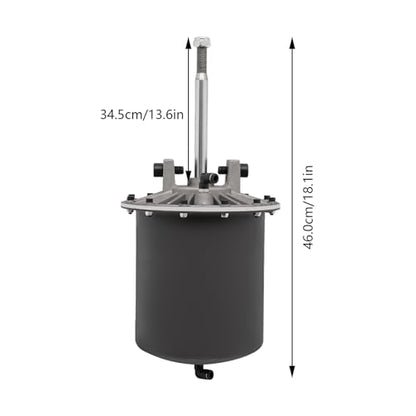 LOYALHEARTDY Tire Changer Machine Bead Breaker Cylinder Universal Assembled Tire Machine Bead Breaker Cylinder Tire Machine CylinderTire Repair Tools Universal Tire Changer Bead Breaker - size: 350MM-Black