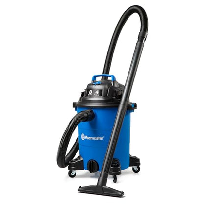 Vacmaster Blue Edition 8-Gallon* 4 Peak HP Wet/Dry Vacuum– VOC809PF - size: 8 Gallon