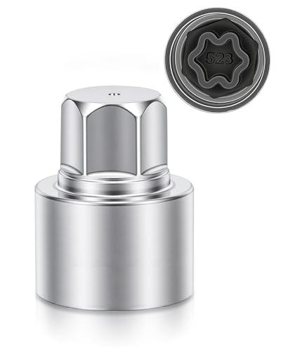 523 Locking Lug Nut Removal Tool Compatible with Volkswagen | Wheel Lock Key for VW VAG , Anti Theft Wheel Socket, Quick Removal Of Locking Lug Nuts - style: 523 universal lug nut lock key remover