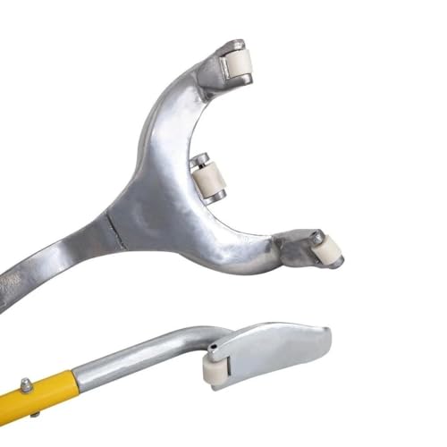 PENSUN 3PCS Tire Mount Demount Tool Fit for Car Repairing (Yellow) | 17.5" to 24.5" Tire Changing Tool with Extra Bead Keeper, Tubeless Truck Bead Breaker Manual Tire Changing Tools