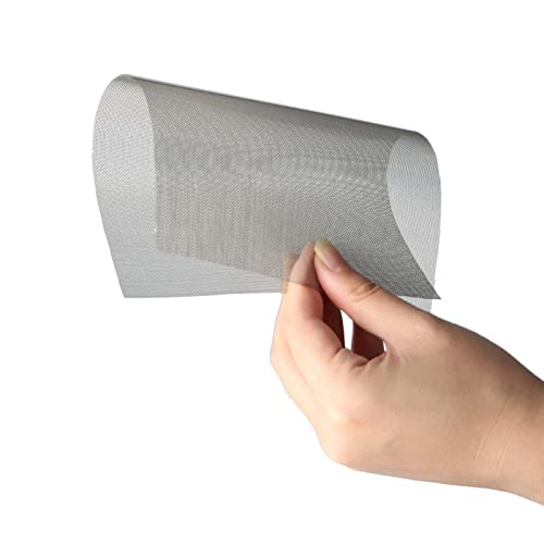 Tuklye Stainless Steel Wire Mesh Screen for Thermoplastic Repairs,Car Bumper Repair for Thermoplastic Repairs,5.9 x 7.9inch (150 x 200mm) Plastic Welding Kit 5 Pieces