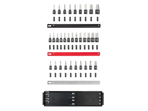 TEKTON 3/8 Inch Drive Impact Bit Socket Set, 32-Piece | SIB91202 - size: (5/32-9/16 in., 4-14 mm, T20-T60), style: Hex and Torx Bit Set