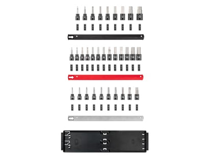 TEKTON 3/8 Inch Drive Impact Bit Socket Set, 32-Piece | SIB91202 - size: (5/32-9/16 in., 4-14 mm, T20-T60), style: Hex and Torx Bit Set