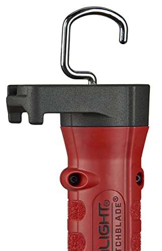 Streamlight 76800 Stinger Switchblade 800-Lumen Rechargeable Compact Multi-Function LED Work Light with Color-Rite Technology and USB Cable, Red - size: Stinger 7.2" Light Bar, style: USB Cable