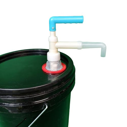 Fully Plastic Manual Oil Pump Slender Aspirator Water Pump for Dishwashing Liquid/Car Wash Soap/Honey/Engine Oil/Viscous Liquids/Lubricant/Laundry Detergent/Shampoo/Bleach
