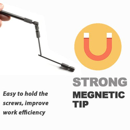 VESTTIO Phillips Cross slot Screwdriver Bit Set 8PCS 1/4 Inch Hex Shank 3 Inch/75 mm Length S2 Steel with Magnetic for Power Screwdriver Impact Drill - size: 8 PH / 3 inch