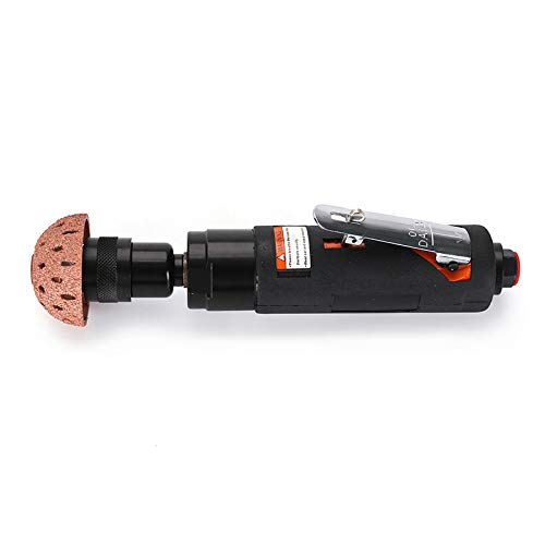 Low Speed Air Tire Buffer Tire Repair Tool Polishing Tool Kit, Truck Pneumatic Tire Grinder 2800RPM 55mm - color: Black