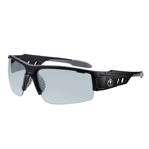 Ergodyne Unisex Skullerz Dagr Anti-fog Safety Glasses - color: In/Outdoor Lens, size: Black Frame