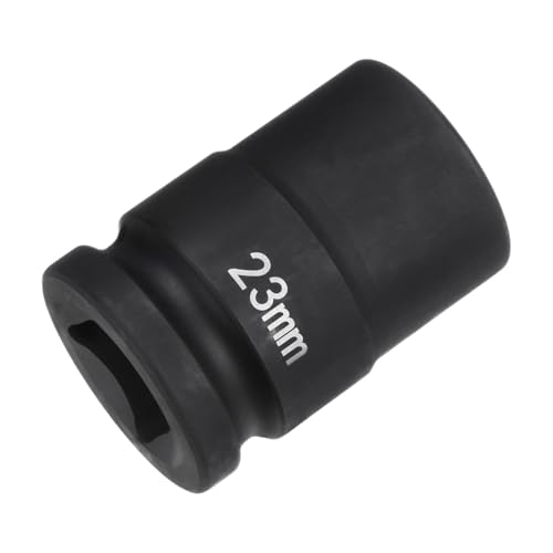 HARFINGTON 6-Point Impact Socket 3/4" Drive 23mm Metric 40Cr Alloy Steel Spindle Axle Nut Impact Socket - size: 23mm