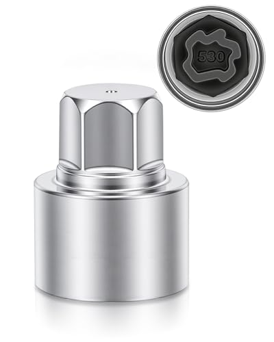 530 Wheel Lock Key for Volkswagen Wheel Lock Key | Compatible With VW VAG Volkswagen, Anti Theft Wheel Socket, Quick Removal Of Locking Lug Nuts - style: 530 compatible with vw wheel lock key