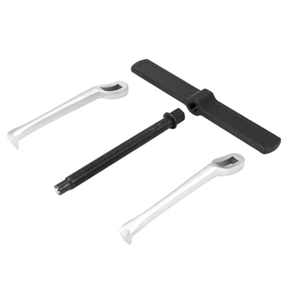 QWORK 12 Inch 2-Jaw Gear Puller - Heavy-Duty Steel Adjustable Puller Tool Separate Lifting Device for Removing Pulley Flywheel Bearing