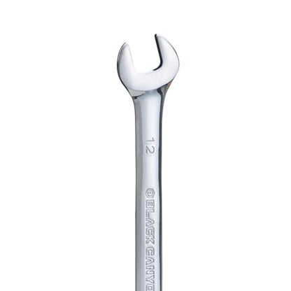 BLACK CANYON 19mm Combination Wrench, 12-Point Box End & Hex Opening (12 mm) - size: 12 mm