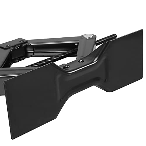 Big RED AT10152BR Torin Steel Scissor Lift Jack Car Kit, 1.5 Ton (3,000 lb) Capacity, Black