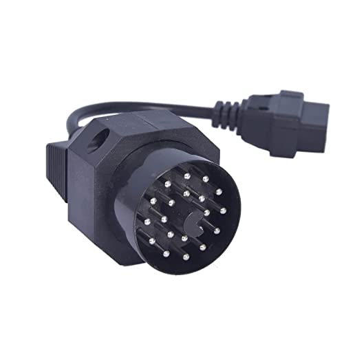 ANCEL Obd2 Female to 20 Pin Extension Convert Adapter OBD1 to OBD II Cable for 20 Pin E31 E32 E34 E36 E39 E38 E53 X 5 Z3 - color: gray