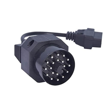 ANCEL Obd2 Female to 20 Pin Extension Convert Adapter OBD1 to OBD II Cable for 20 Pin E31 E32 E34 E36 E39 E38 E53 X 5 Z3 - color: gray