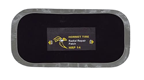 Reinforced Heavy Duty Radial Tire Repair Patches HRP-14 (3"x6") - size: 3"x6"