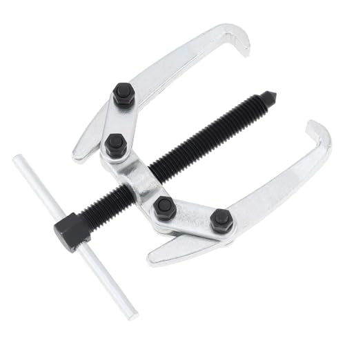 ChgImposs 2.5 Inch 2-Jaw Gear Puller, High Carbon Steel Heavy-Duty Bearing & Pulley Remover, Adjustable 10-65mm Jaw Spread, 1.5T Capacity - size: 10-65mm