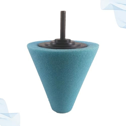 STOBAZA Car Burnishing Pad Set Cone Shaped 3-Piece Sponge Polishing Wheel for Automotive Wheel Hub Cleaning for Car Detailing and Buffing