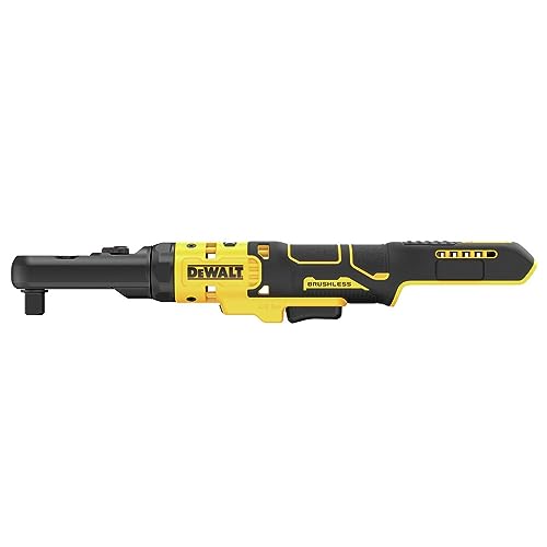DEWALT 20V MAX XR Cordless Ratchet, 3/8" and 1/2" Sealed Head Ratchet, Bare Tool Only (DCF510B) - style: Bare Tool Only