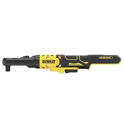 DEWALT 20V MAX XR Cordless Ratchet, 3/8" and 1/2" Sealed Head Ratchet, Bare Tool Only (DCF510B) - style: Bare Tool Only