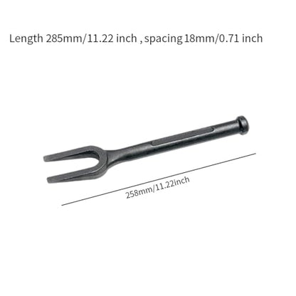 harayaa Ball Joint Separator Puller Tie Rod End Remover Pickle Fork Automotive Specialty Tool Pitman Arm Extractor High Carbon Steel Suitable for Use, Opening 18m