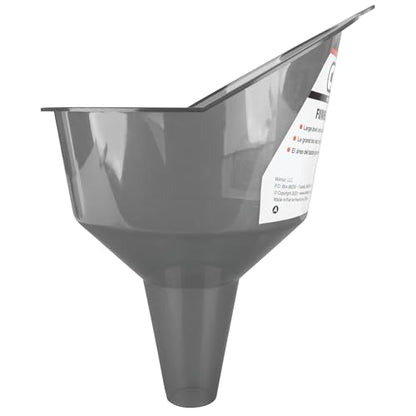 Performance Tool W4057 Clear View Easy-Fill Funnel - 1 Quart, Oversized Spout for Quick and Clean Fills - size: 2 Pints, style: Clear View Easy-Fill Funnel