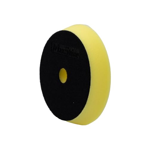 Maxshine 5” Universal High Pro Foam Pad Set – Compatible with DA & Rotary Polishers – Professional Detailing Pad for Heavy Cutting, Cutting, Polishing, & Finishing – Hook & Loop Backing - size: 5", style: Set