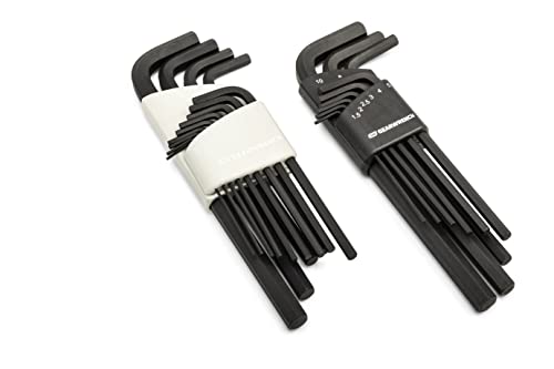 GEARWRENCH 44 Piece 90-Tooth SAE/Metric Ratcheting Wrench and Hex Key Set - 86528