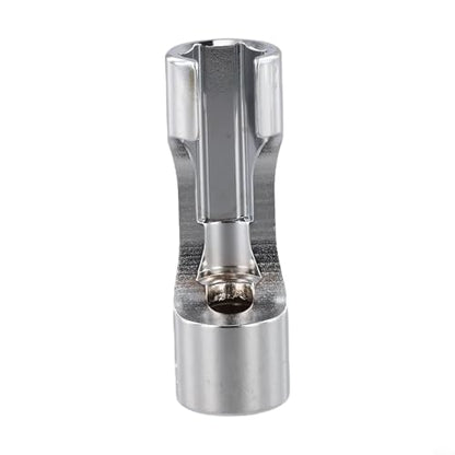 Diesel Injector Line Socket Set, Line Removal Tool 3/8 Drive, Chrome Vanadium Steel Open End Wrench for Auto Oxygen Sensor, 10-19mm(15mm) - color: 15mm
