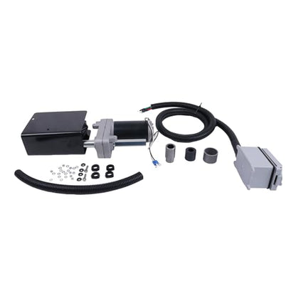 HOLDWELL Electric Powered Trailer Drive Conversion Kit 1824200100 BD1046130-00 BD1824200100 500370 Compatible with Single-Speed Square Jacks - 12V 12000 lbs for RV Trailer Touring car