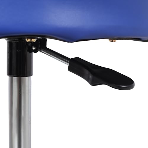 250 LBS Rolling Pneumatic Garage Stool with Tool Tray Adjustable Mechanic Seat for Auto Repair and Workshop Use