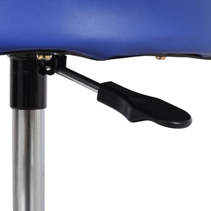 250 LBS Rolling Pneumatic Garage Stool with Tool Tray Adjustable Mechanic Seat for Auto Repair and Workshop Use