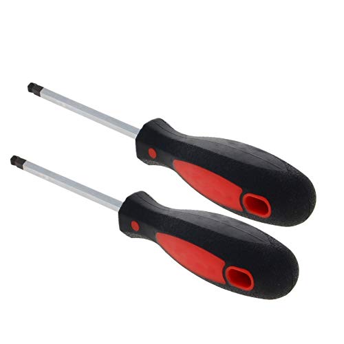 Utoolmart 6mm x 100mm Ball Head Precision Screwdriver Hex Design Wrench Hand Tool 2Pcs - color: 2pcs, size: 6×100×100mm