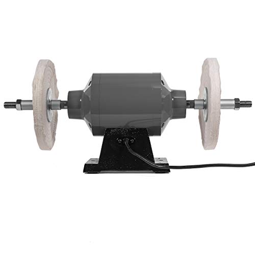 XtremepowerUS Dual Buffer Benchtop Buffer Grinder Polisher Buff Polishing Grinder Machine for Metal, Jade, Jewelry, Knife, Wood (10" Buffer Grinder) - size: 10" Buffer Grinder