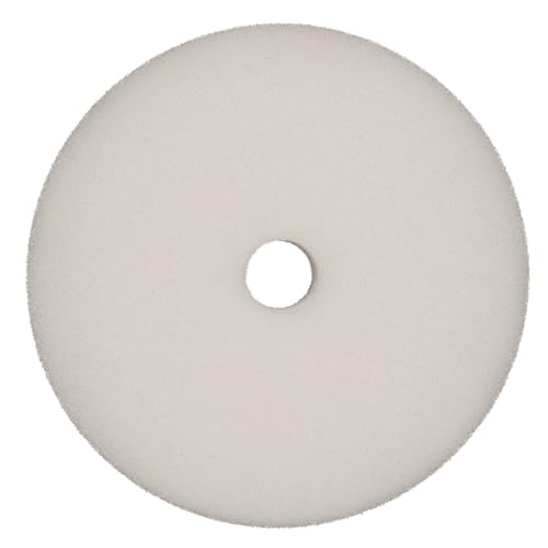 RUPES 9.DA100S Pack of 24 White D-A Ultra-Fine Polishing Foam Pads 100mm | Ideal for Paint Correction & Gloss Enhancement | Extremely Fine Defect Removal | Compatible with 4" Backing Plate - size: Ultrafine 100mm, style: Pack of 24