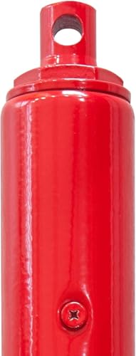 Big RED Torin Hydraulic Long Ram Jack with Double Piston Pump and Clevis Base (Fits: Garage/Shop Cranes, Engine Hoists, and More): 8Ton (16,000 lb.) Capacity, Red - style: 8 TON/DOUBLE PUMP