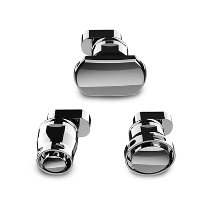 WOYO 3pcs PDR Tabs for Slide Hammer Cold Glue Auto Hail Dent Repair Tools, Stainless Steel Tabs Accessory for Auto Body Repair Tool Glue Puller Sets, Car Dent Removal PDR Kits