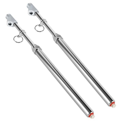 Dual Head Tire Pressure Gauge, Heavy Duty Pen Tire Air Gauge Range 10-160LBS 80-1100KPA, for Truck, RV, Car & Motorcycle（Pack of 2）
