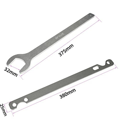 DPTOOL 32mm Automotive Fan Clutch Nut Wrench & Water Pump Holder Tool | For BMW Replace 115030 115050 3312 - size: 32mm
