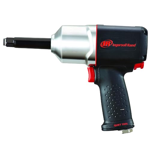 Ingersoll Rand 2135QXPA-2 1/2" Quiet Air Impact Wrench, Pistol Grip, 2" Extended Anvil, 780 Ft-Lbs Max Reverse Torque - style: 2135QXPA2