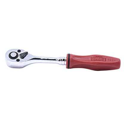 GENIUS TOOLS 280231P 1/4" Dr. Quick Release Reversible Ratchet