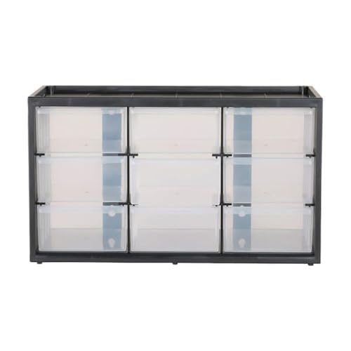 CRAFTSMAN Plastic Storage Organizer Bin System, 9 Compartment, Modular, Home Office (‎CMST40709) - size: 1 Count (Pack of 1), style: 9 Bins