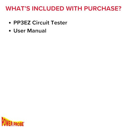 Power Probe 3EZ Circuit Tester with Diagnostic Mode (PP3EZCARBCS) - color: Carb - Limited Edition