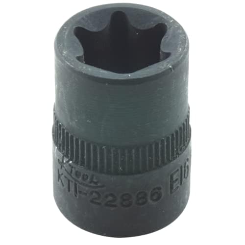 K Tool International E16 X 3/8" DR EXTERNAL TORQ SOC, EACH - size: E-16 3/8 Inches