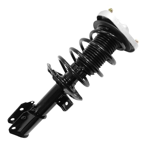 Detroit Axle - AWD Front Struts for Mercedes-Benz E350 E300 E550 E400 E250 [Sedan; 4Matic], Complete Struts with Coil Spring Assembly Replacement Suspension Shocks - size: 11810x2/PAIR